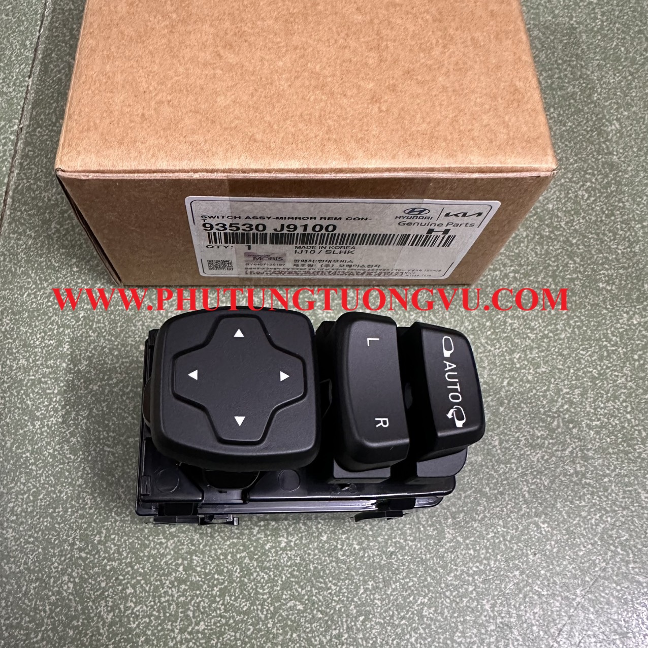 93530J9100 Công tắc chỉnh gương Kona 93530J9100 Công tắc chỉnh gương Kona