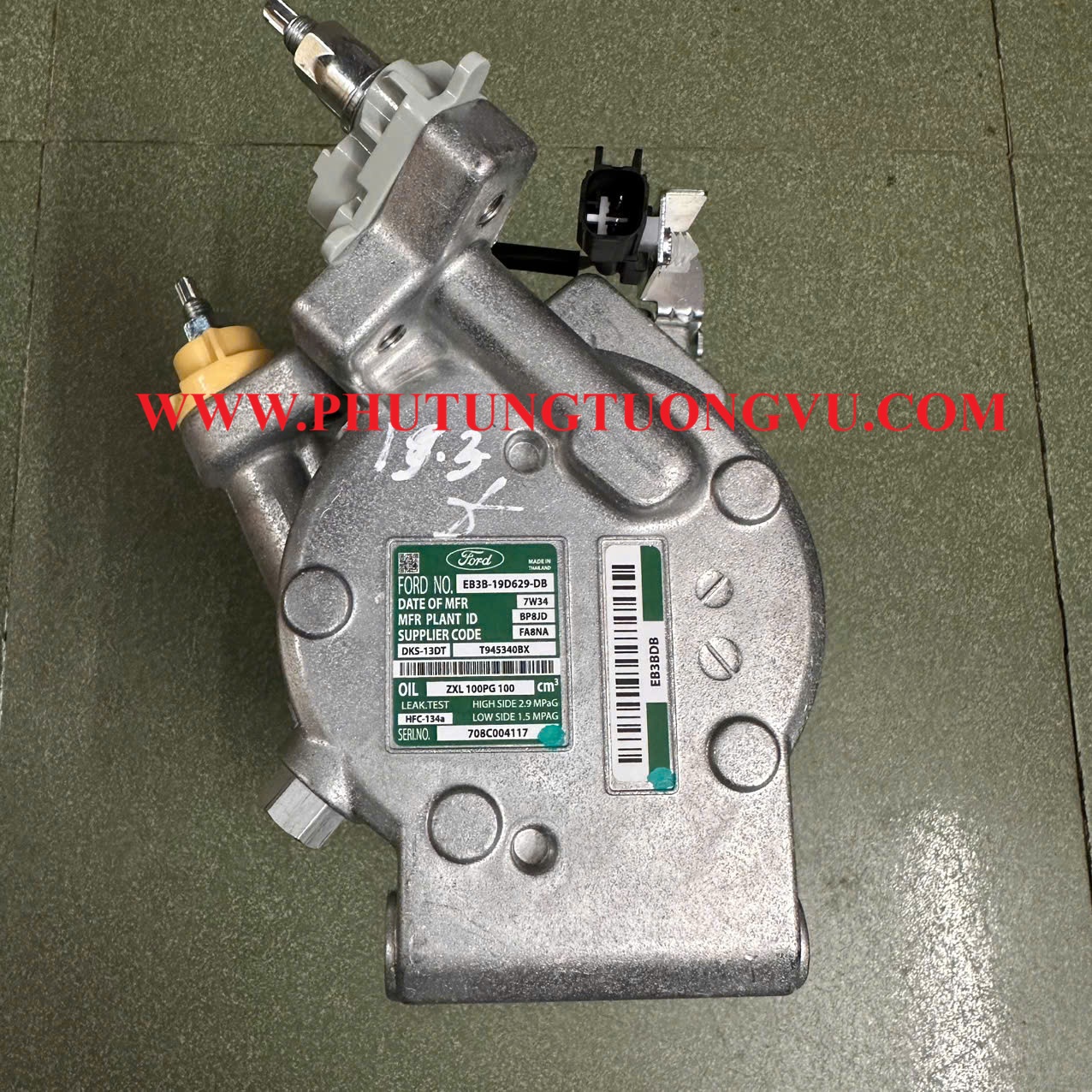 Lốc điều hòa Ford Ranger 2018-2020 Lốc điều hòa Ford Ranger 2018-2020